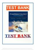 Test Bank - Pharmacology for Nurses-A Pathophysiologic Approach, 6th Edition (Adams, 2020), Chapter 1-50 | All Chapters