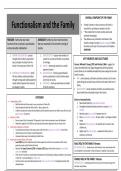 Complete Families and Households revision sheets AQA Sociology