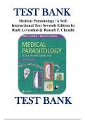 Test Bank For Medical Parasitology A Self-Instructional Text 7th Edition by Ruth Leventhal; Russell F. Cheadle, 9780803675797 | All Chapters 1-11 