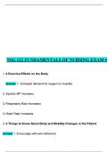 Exam 4 - NSG 122 Fundamentals of Nursing Questions with complete Answers | Latest 2024/2025 - Herzing University