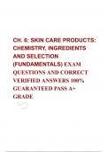 Ch 6 Skin Care Products: Chemistry, Ingredients, and Selection (Fundamentals) Package Deal 