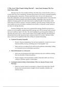 SOCIOL 162 Reading Summaries for Midterm Part II (Winter 2025)