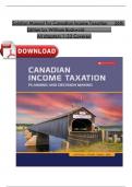 Solutions Manual for Canadian Income Taxation 2023/2024, 26th Edition by William Buckwold, ISBN: 9781264909551, All 23 Chapters Covered, Verified Latest Edition!!!!