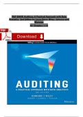 TEST BANK Auditing: A Practical Approach with Data Analytics 2nd Edition by Laura Davis Wiley, Johnson and Moroney All Chapters 1-16 Complete Newest Edition Instant Download PDF