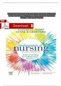 Test Bank - Fundamentals of Nursing Active Learning for Collaborative Practice 3rd Edition By Barbara L. Yoost, Lynne R. Crawford | Chapter 1 – 42, Complete Guide 2023|