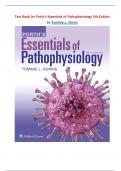 Porth's Essentials of Pathophysiology 5th Edition by Tommie L. Norris