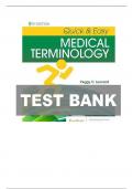 TEST BANK FOR QUICK AND EASY MEDICAL TERMINOLOGY 9TH EDITION BY LEONARD ALL