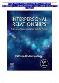 Test Bank For Interpersonal Relationships 9th Edition by Kathleen Underman Boggs, All 26 Chapters Covered, Verified Latest Edition