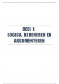 Logica en argumentatieleer (C01B6A) - volledige samenvatting 