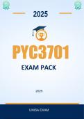 PYC3701 Exam Pack 2025