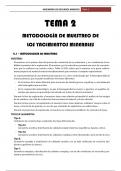 Tema 2 - Metodología de muestreo de los yacimientos minerales