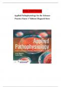 Test bank For Applied Pathophysiology for the Advanced Practice Nurse 1st Edition by Lucie Dlugasch; Lachel Story | 2024/2025 |Chapter 1-14 | Complete Questions and Answers A+