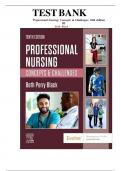  TEST BANK FOR PROFESSIONAL NURSING 10TH EDITION BY BETH BLACK ALL CHAPTERS COVERED LATEST UPDATE 2025/2026