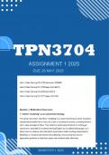 TPN3704 Assignment 1 2025  - Due 28 May 2025