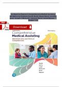 Test Bank For Pearson's Comprehensive Medical Assisting, 5th Edition by Kristiana Sue M. Routh, Diana Garza, Jennifer Lamé, Joseph J. Mistovich, Jahangir Moini, Jamie Nguyen Chapter 1-57