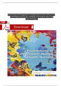 Test bank For Varcarolis Foundations of Psychiatric Mental Health Nursing 9th Edition by Margaret Halter |9780323697071 |Chapter 1-36 |All Chapters with Answers and Rationals