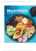 Test Bank for Nutrition: Concepts and Controversies, 5th Edition, Frances Sizer, Ellie Whitney, Leonard Piché (2025)