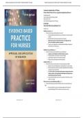 Testbank for Schmidt & Brown 5th Edition Evidence-Based Practice for Nurses: Appraisal and Application of Research 