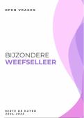 Open vragen - Bijzondere cel-en weefselleer v/d g-huisdieren II 