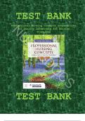 Test Bank - Professional Nursing Concepts Competencies for Quality Leadership 4th Edition by Anita Finkelman