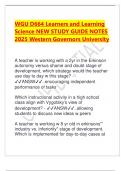 WGU D664 Learners and Learning  Science NEW STUDY GUIDE NOTES  2025 Western Governors University A teacher is working with a 2yr in the Erkinson  autonomy versus shame and doubt stage of  development, which strategy would the teacher  use day to day w thi