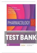 TEST BANK FOR Pharmacology: A Patient-Centered Nursing Process Approach 10th Edition by Linda E. McCuistion,  Kathleen Vuljoin DiMaggio   ISBN: 9780323642477   COMPLETE GUIDE  100 % VERIFIED  A+ GRADE ASSURED !!!  LATEST UPDATE !!!