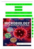 Test Bank Microbiology for the Healthcare Professional 3rd Edition By Karin C. VanMeter, Robert J. Hubert | Verified Chapter's 1 - 25 | Complete Newest Version