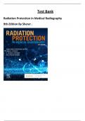 Test Bank For Radiation Protection in Medical Radiography 9th Edition By Mary Alice Statkiewicz Sherer; Paula J. Visconti; E. Russell Ritenour; Kelli Haynes