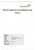 EVL 8.1 Minor Palliatieve zorg, zorgplan