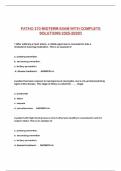 PATHO 370 MIDTERM EXAM WITH COMPLETE SOLUTIONS 2025-2026!!