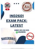 IND2601 EXAM PACK 2025 {LATEST]