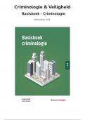 Samenvatting Basisboek Criminologie 2025 (zeer uitgebreid) 