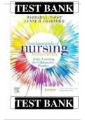 TEST BANK FOR Fundamentals of Nursing: Active Learning for Collaborative Practice 2nd Edition by Barbara L. Yoost & Lynne R. Crawford , ISBN: 9780323508643 |All Chapters Verified| Guide A+