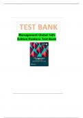 TESTBANK PRINCIPLE OF MANAGEMENT 14TH EDITION BY STEPHEN P ROBBINS || ALL CHAPTERS COVERED || COMPLETE GUIDE|| GRADED A+