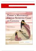 TEST BANK For Maternal Child Nursing Care 3rd Canadian Edition By Keenan Lindsay | Verified Chapter's 1 - 25 Updated 2023| Complete. 2025 version