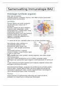 Samenvatting -  Immunologie