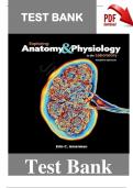 Test Bank For Exploring Anatomy & Physiology in the Laboratory 4th Edition by Erin C. Amerman ALL CHAPTERS covered Complete Guide A+