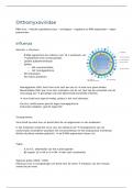 Samenvatting influenza - microbiologie