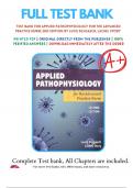 Test bank for applied pathophysiology for the advanced practice nurse 2nd edition by Lucie Dlugasch; Lachel Story, 2025 | 9781284255614