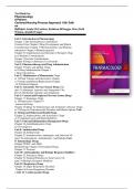 Test bank for pharmacology 10th edition a patient centered nursing process approach by linda mccuistion | All Chapters | Complete Solution| Guide A+.