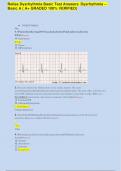 Relias Dysrhythmia Basic Test 35 Questions and Answers 2024 (Basic A Dysrhythmia)