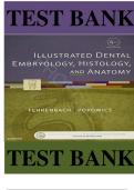 TEST BANK FOR Illustrated Dental Embryology, Histology, and Anatomy, 4e 4th Edition by Margaret J. Fehrenbach & Tracy Popowics , ISBN: 9781455776856 |All Chapters Verified| Guide A+