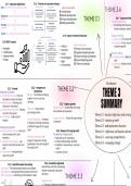 Business (EdExcel) - Theme 3 summary mind map - ALEVEL 