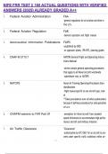 NIFE FRR TEST || 160 ACTUAL QUESTIONS WITH VERIFIED ANSWERS {2025} ALREADY GRADED A++