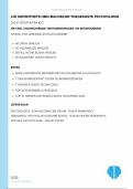 LOI Toegepaste Psychologie - 135 veel voorkomende tentamenvragen + kernbegrippen + weblinks + trends ontwikkelingen + top 20 theorieen en meer