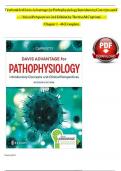 Test Bank For Davis Advantage For Pathophysiology 3rd Edition Author:Theresa Capriotti All Chapters With Questions And Answers Complete Grade A+