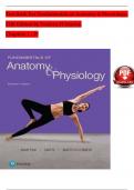 Test Bank For Fundamentals of Anatomy & Physiology, 11th Edition by Frederic H Martini Chapters 1 - 29