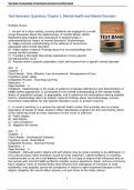 Essentials of Psychiatric Nursing, 2nd Edition Test Bank Mary Ann Boyd; Rebecca Luebbert