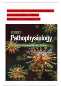 TEST BANK For Porth's Pathophysiology Concepts of Altered Health States 11th Edition by Tommie L. Norris, Verified Chapters 1 - 52, Complete Newest Version