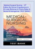 Medical-Surgical Nursing - 10th Edition by Donna D Ignatavicius & M Linda Workman & Cherie Rebar & Nicole M Heimgartner.